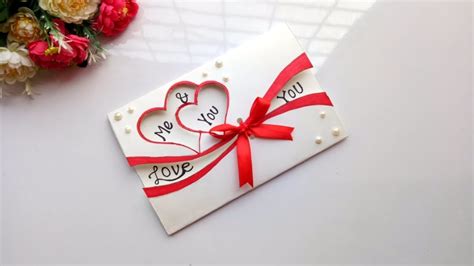 35 unique and creative diy valentine's day cards. Beautiful Handmade Valentine's Day Card Idea / DIY ...