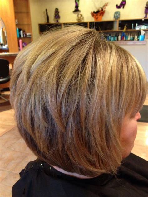 14 Top Notch Stacked Layered Bob With Bangs