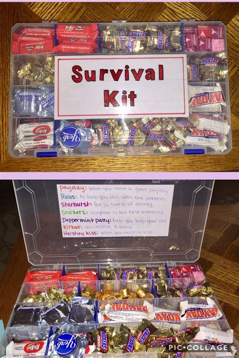 Candy Survival Kit For Everyday Pick Me Ups T For My Dads Birthday