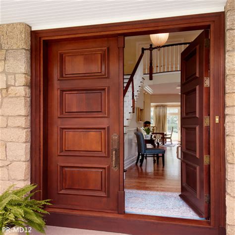 Wooden door design jamesdelles com. Wooden Door For Bedroom / Carved Solid Wood Door / Solid ...