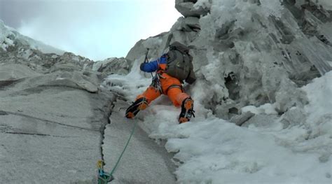 Skialpinista radoslav groh vletěl mezi muže jako blizzard. Mammut Pro Team: Marek Holečeks und Radoslav Groh mit ...