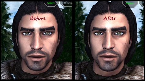 Hvergelmir Brows And Sg Eyebrows For High Poly Head At Skyrim Special