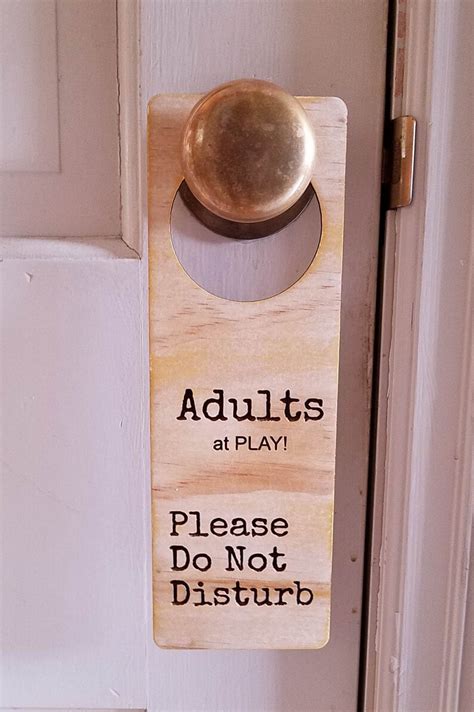Laser Engraved Wooden Door Hangers Personalized 2 Sided Wood Etsy