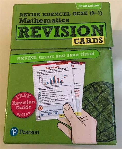 Pearson Revise Edexcel Gcse 9 1 Maths Foundation Revision Cards