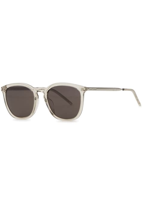 Saint Laurent Sl360 Oval Frame Sunglasses Harvey Nichols