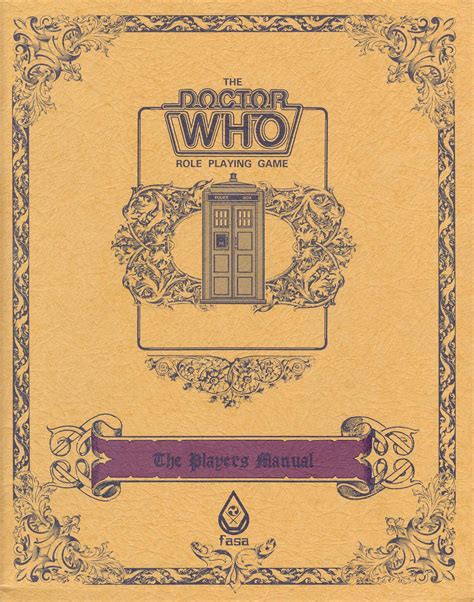 Rpg Writeups — Doctor Who Rpg