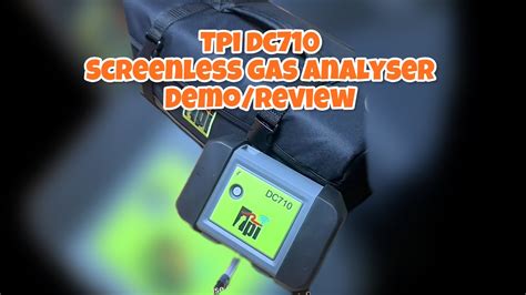 Honest Review Of The TPI Screenless Dc710 Gas Analyser YouTube