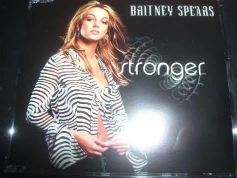 Britney Spears Stronger Australian 4 Track Cd Single Like New 1008