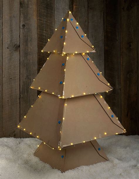 How To Make A Cardboard Christmas Tree Makedo Hub