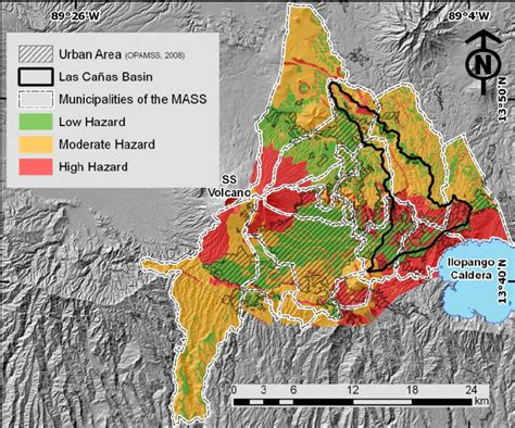 General Erosion Hazard Map Of The Mass Download Scientific Diagram