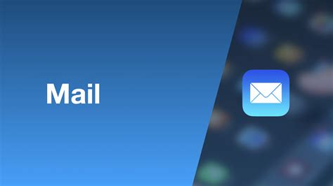 The New And Updated Apple Mail App The Ipad Man