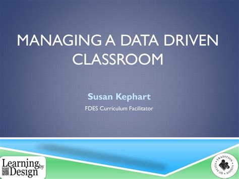 Ppt Managing A Data Driven Classroom Powerpoint Presentation Free Download Id2367188