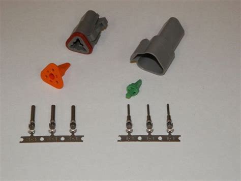 Deutsch Gray Dt Series Stamped 16 18 20 Ga Terminal Connectors Sets