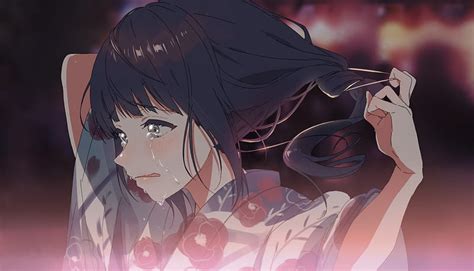 Gone Dead Broken Game Gameover Cartoon Alone Girl Crying Anime