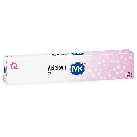 aciclovir mk ungüento tópico 5 x10 g