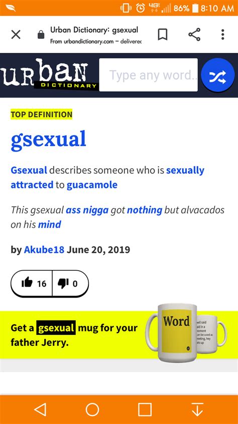 I Mean With All These Sexualities Gsexual Doesnt Seem Too Far Fetched