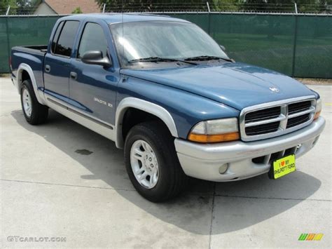 2002 Atlantic Blue Pearl Dodge Dakota Slt Quad Cab 31851168 Gtcarlot