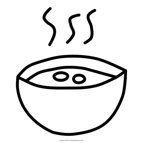 Sopa los alimentos cocinar comer cocina saludable comida almuerzo caldo fresco. Dibujo De Sopa Para Colorear - Ultra Coloring Pages