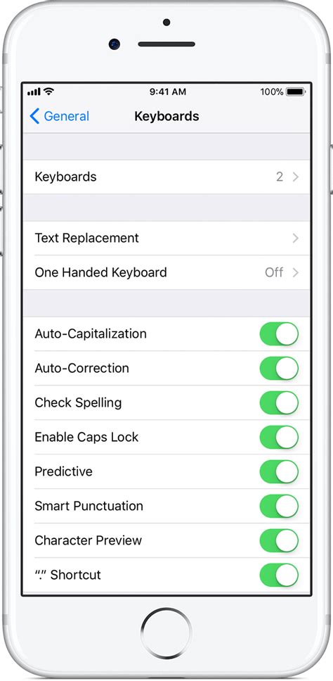 About The Keyboards Settings On Your Iphone Ipad And Ipod Touch