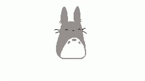 Editing Totoro  Free Online Pixel Art Drawing Tool Pixilart