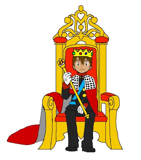 Evil King On Throne Cartoon Clip Art Library