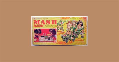 Mash Game Board Game Boardgamegeek