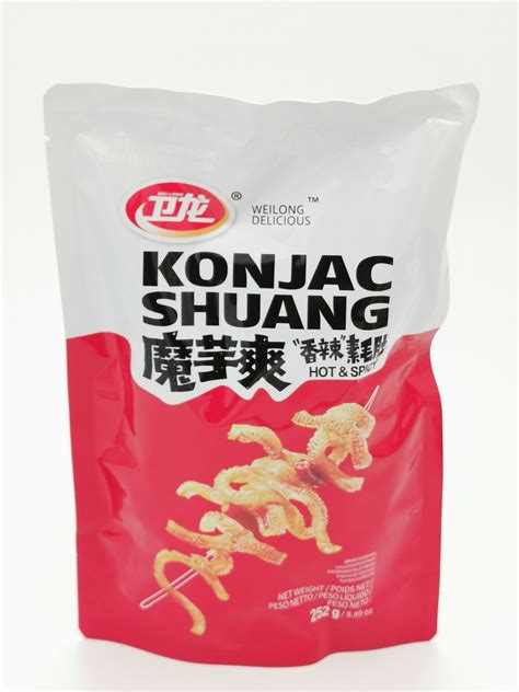 Wei Long Konjac Snack Hot Spicy Shuang G