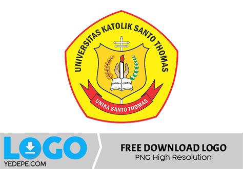 Logo Universitas Katolik Santo Thomas Free Download Logo Format PNG