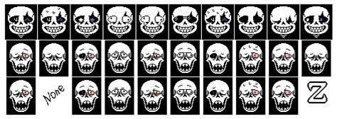 Swapfell Sans And Papyrus Dialogue Sprite Sheet By Nerveabhorrence On