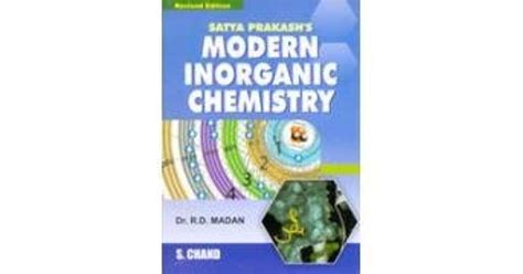 Modern Inorganic Chemistry By Rd Madan