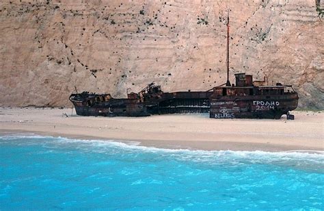 Navagio Abandoned Mv Panagiotis On Shipwreck Beach Urban Ghosts Media