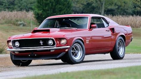 Candyapple Red 1969 Ford Mustang Boss 429 Is Going To Auction Cars Power