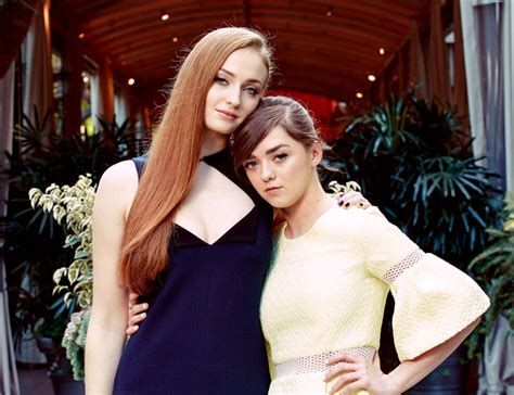 Sophie Turner And Maisie Williams The New York Times Photoshoot