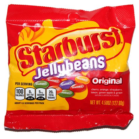 Buy Starburst 1 Bag Jellybeans Original Flavors Cherry Orange
