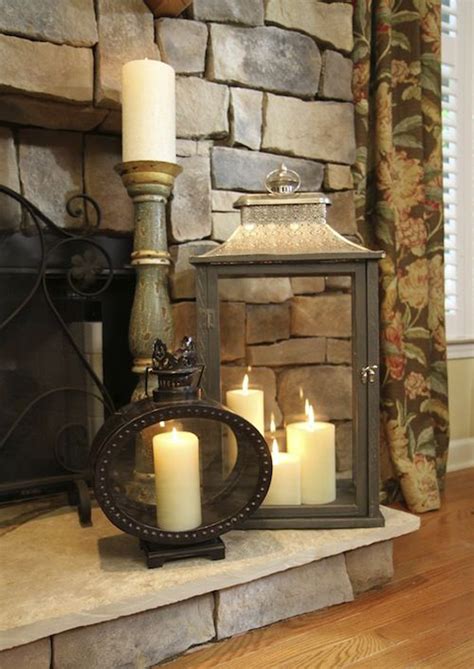 Buy glass candle holder and get the best deals at the lowest prices on ebay! 20 Romantic Fireplace Candle Ideas | Home Design And Interior