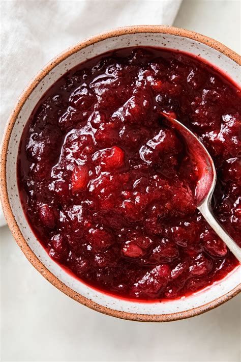 Homemade Cranberry Sauce Recipe Little Spice Jar