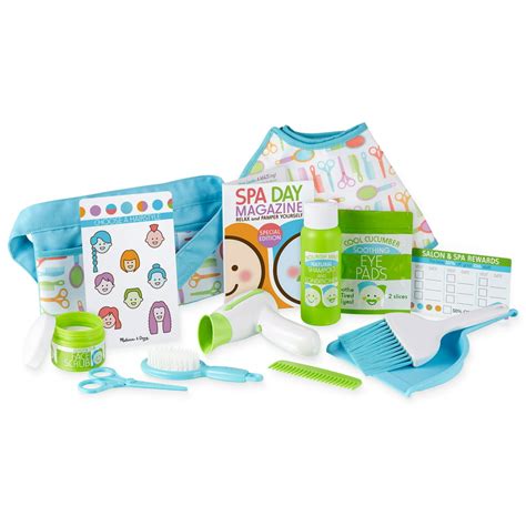 Melissa And Doug Love Your Look Salon And Spa Play Set 16 Pieces For
