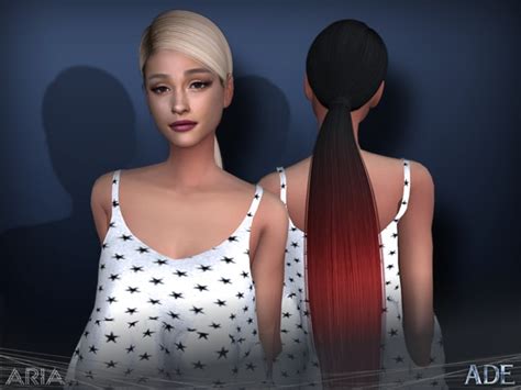 Aria Hair By Adedarma At Tsr Sims 4 Updates