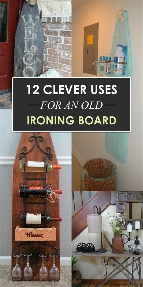12 Clever Uses for an Old Ironing Board | Old ironing boards, Vintage