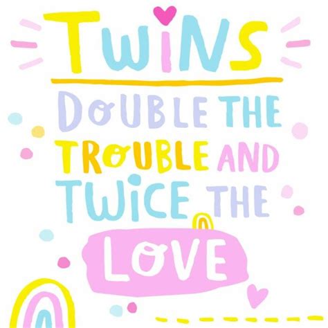 Twins 🌟🌟 ⭐🌟 ⭐⭐ Congratulations Quotes Twin Quotes