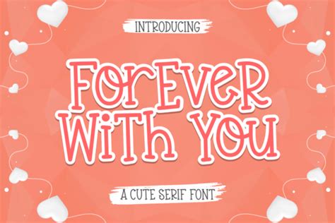 Forever With You Font By Situjuh · Creative Fabrica