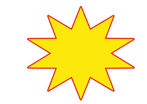 Red And Yellow Starburst Png 1000 Free Download Vector Image Png