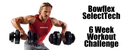 Bowflex Selecttech 6 Week Challenge Workout Routine And Diet May 2020