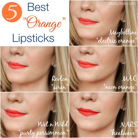 Ultimate Orange Lipstick Guide