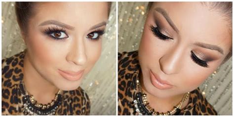 Neutral Sparkly Smokey Eye Perfect For A Party Step By Step Tutorial