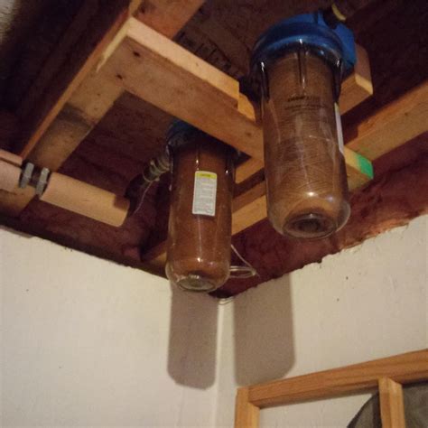 So we went in the attic and saw that there was a. Glass tubes attached to PVC pipes in the basement ...