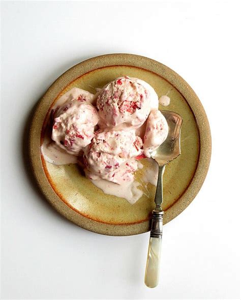 Roasted Strawberry And Ginger Ice Cream Gf Cooking Goals