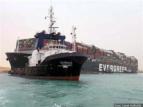 This satellite image shows the ever given stuck in the suez canal. Massive cargo ship becomes wedged, blocks Egypt's Suez Canal - WBBJ TV