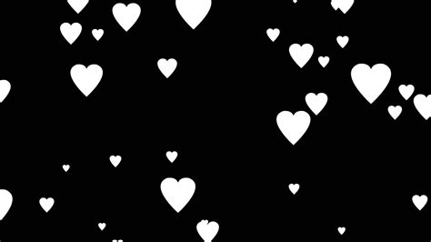 Black Wallpaper With Small Heart Carrotapp