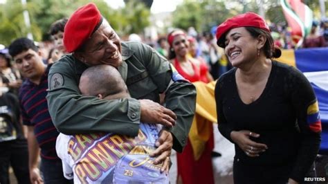 Venezuela Protests On Eve Of Chavezs Death Anniversary Bbc News